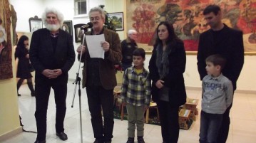 Božićna izložba slika porodice Topalović iz Lipolista