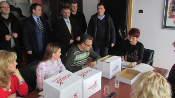 Koalicija „Pobeda za Šabac“ predala izbornu listu za predstojeće lokalne izbore
