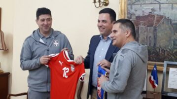 Prijem za predstavnike reprezentacija Srbije i Irana