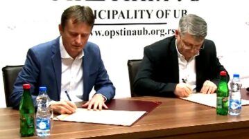 Zbratimili se Mali Zvornik i Ub