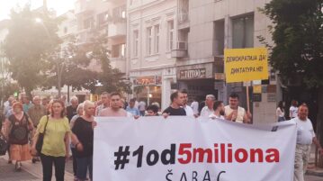 Održan protest „Jedan od pet miliona“